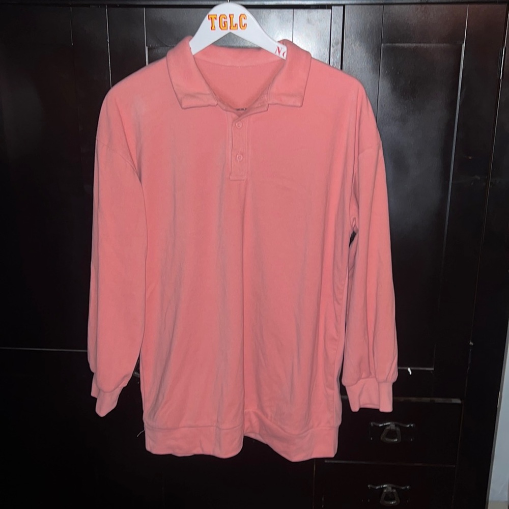 Sweater half button